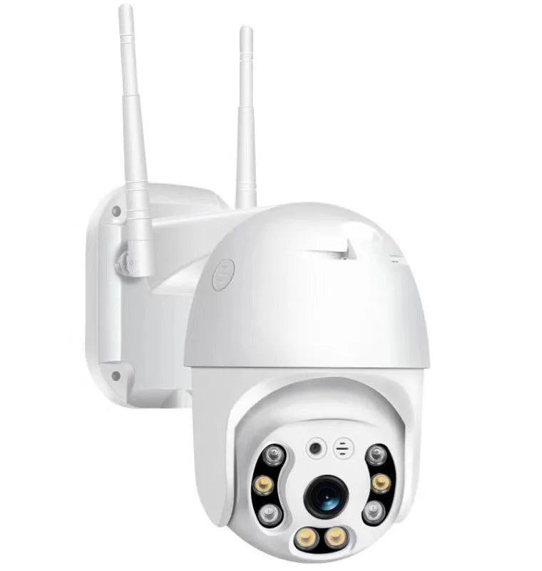 CAMARA WIFI PARA EXTERIOR 4MPX CON ALARMA ICSEE